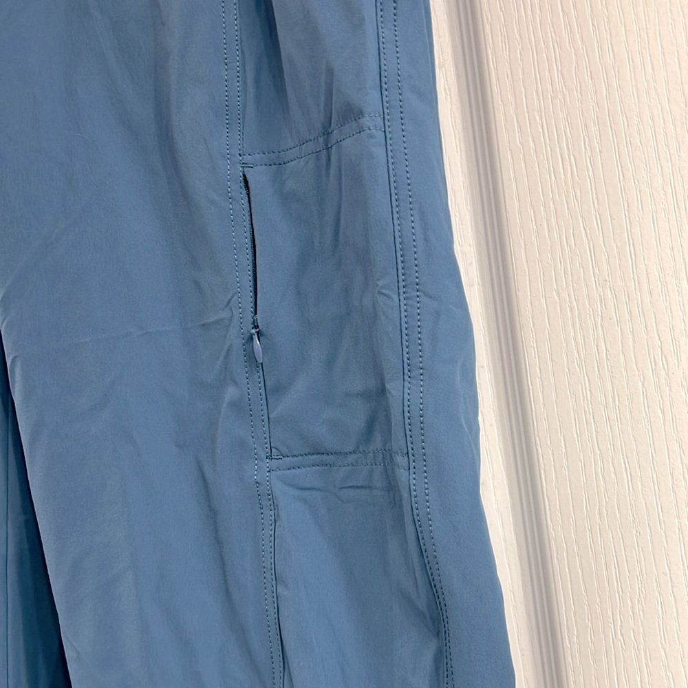 Blue Women's Capris - Picture 3 of 5